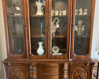 Vintage Basset china hutch