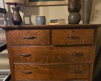 6 Drawer Oak Dresser - Home Decor