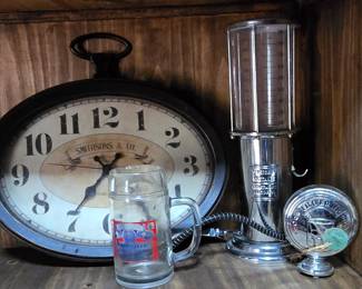 Bar Decor  - Wall Clock