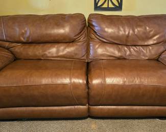 Leather Couch 