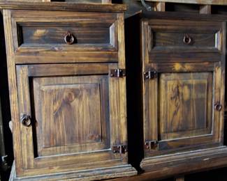 2 Western Nightstands 