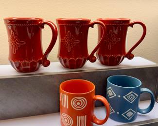 Juliska & Pottery Barn Mugs