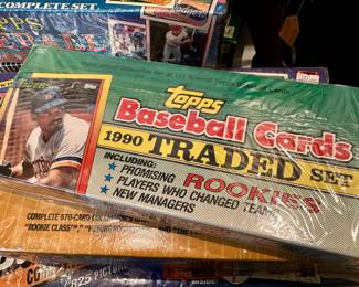 Vintage Baseball Cards—New in Box