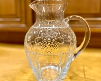Juliska Colette Clear Pitcher