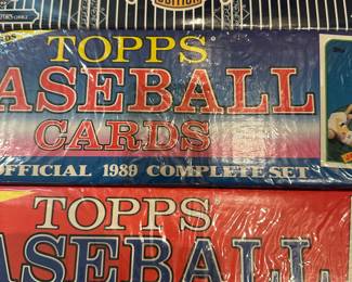 Vintage Baseball Cards—New in Box