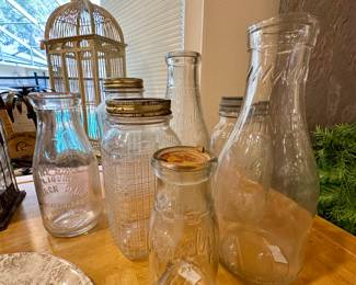 Vintage Glass Bottles