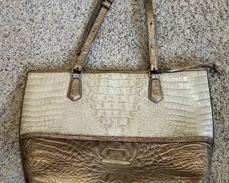 Brahmin Croc Leather Purse