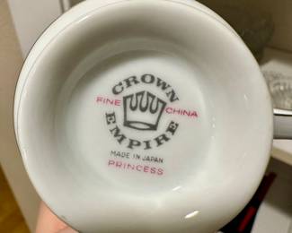 85 Piece Crown Empire Princess Japan Fine China