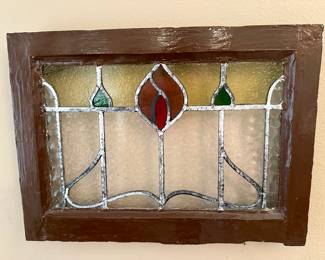 Stained Glass Window Panel
