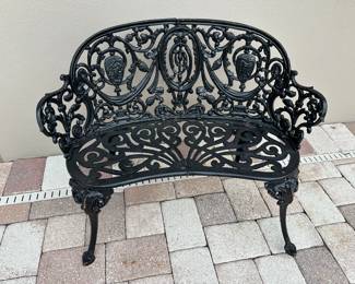 Cast Iron Garden Bench