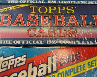 Vintage Baseball Cards—New in Box