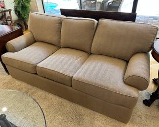 Havertys Three Seater Upholstered Sofa, 83" w x 38" h x 41" d, $395