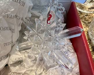 Waterford Crystal Ornaments