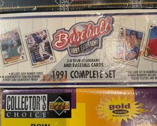 Vintage Baseball Cards—New in Box