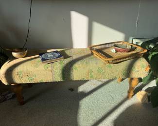 Boho bench 