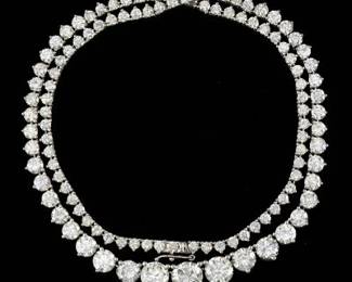 Ladies 24.95 Carat Diamond Neckace 