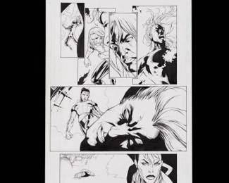 The Uncanny XMen Original Comic Book Art