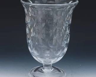 Steuben Engraved Vase