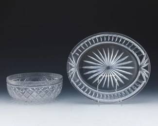 Waterford Bowl and Platter