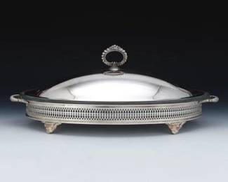Sheffield SilverPlated Casserole Dish