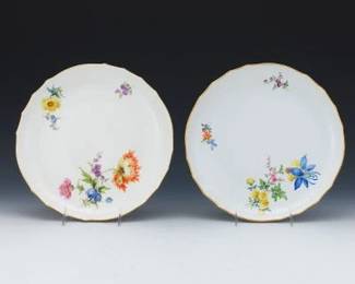 Two Meissen Porcelain Bowls