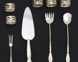 Collection of Silver Table Items