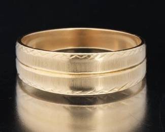 Gentlemens Gold Band 