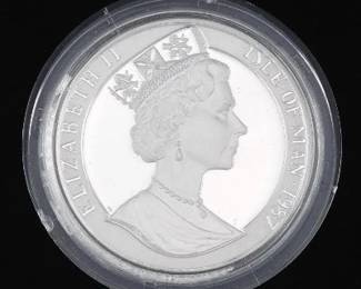 Isle of Man 1987 Palladium Americas Cup Commemorative