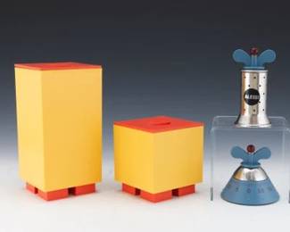 Michael Graves for Alessi Kitchen Boxes and Kitchen Tools