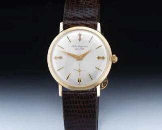 Gentlemans Jules Jurgensen Gold Watch 