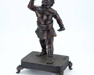 Meiji Style Bronze Of A Japanese Oni