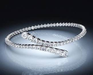 Ladies 3.83 Carat Diamond Bracelet 