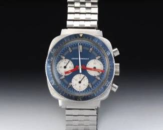 Girard Perregaux Circa 1970s Triple register Chronograph