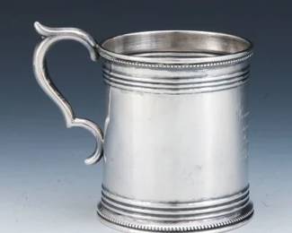 Childs Silver Presentation Tankard 
