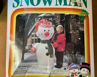 Inflatable Snowman (new)