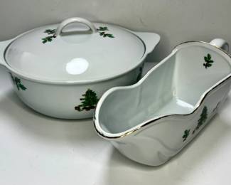 Holiday Hostess Serving Dishes