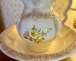 Arnels Vintage Pitcher and Bowl