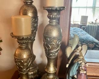 Wood Candlesticks