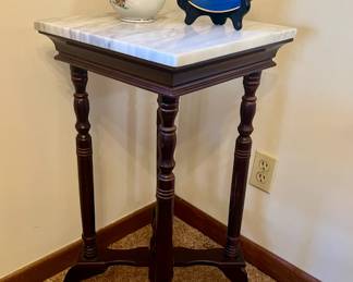 Marble Top Accent Table