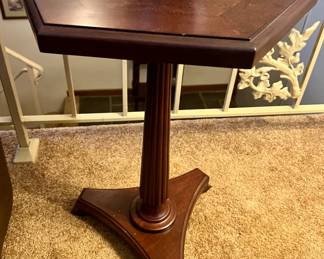 Dark Wood Accent Table