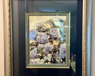 Framed Art Print signed by M. Booth Cabot