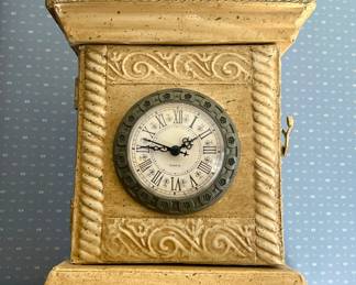 Metal Mantle Clock