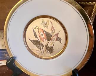 Chokin Art Plate