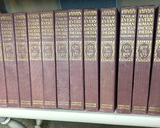 The Every-Man Encyclopedia Leather-bound Set