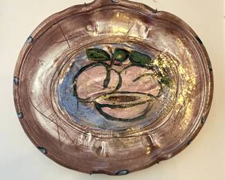 Ron Myers Pottery plate