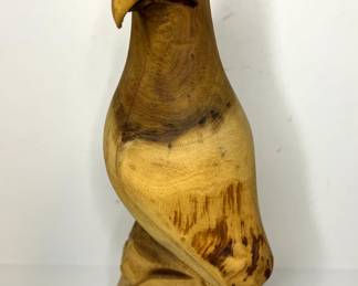 Hand Carved Wooden Bird
