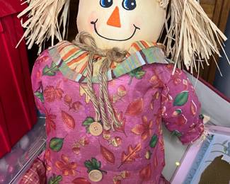 Fall Scarecrow Girl