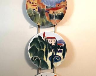 Certified International Collectible Plates