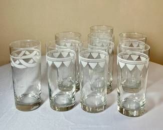 "Midnight Sun" Pfaltzgraff Glasses