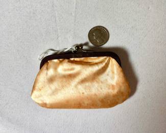 Silk coin purse